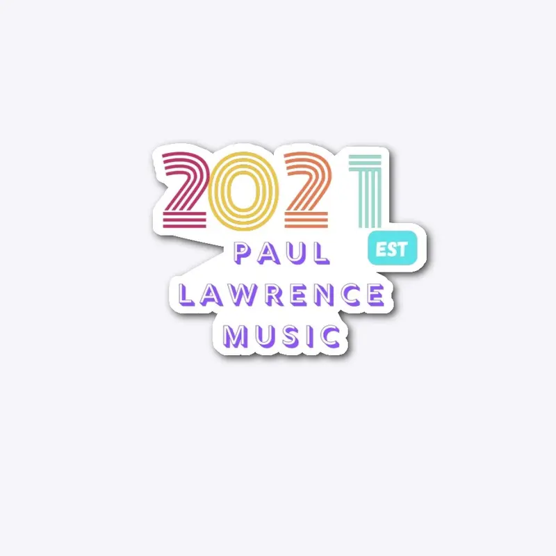 2021 Paul Lawrence Music Merchandise 