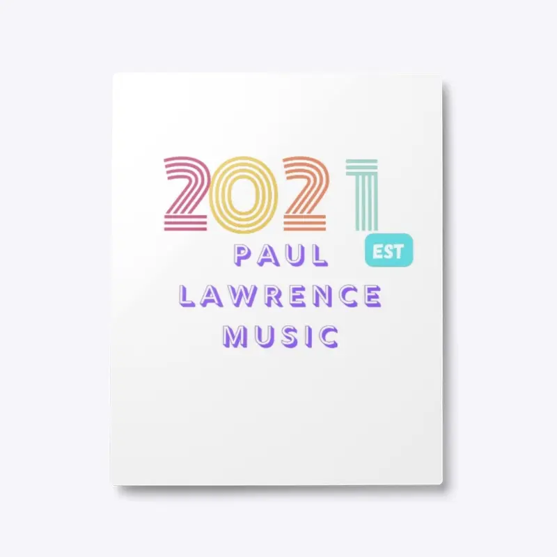 2021 Paul Lawrence Music Merchandise 